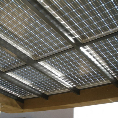 Модули солнечной системы 2 панелей солнечных батарей крыши наивысшей мощности Bifacial оборудованные с 1 оптимизатором