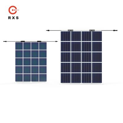 Изготовленные на заказ Mono панели солнечных батарей BIPV прокатали стеклянную солнечную систему автопарка крыши