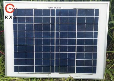 поликристаллические изготовленные на заказ панели солнечных батарей 15В с стеклом 3.2мм низким закаленным утюгом