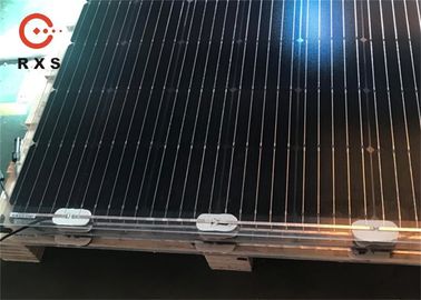 Бифасиал все черные панели солнечных батарей, Монокрысталлине панели солнечных батарей Пв с распределительной коробкой