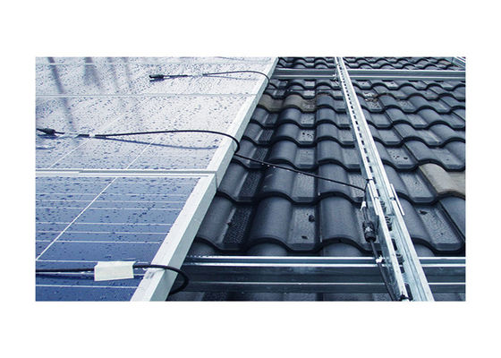 Солнечная система панелей солнечных батарей кафельной крыши Bifacial для системы солнечной энергии