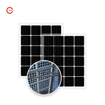 Модуль PV панелей солнечных батарей CE BIPV Rixin прозрачный стеклянный Monocrystalline