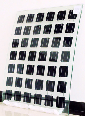 Панели солнечных батарей Monocrystalline PV модуля CE BIPV прозрачные стеклянные Monocrystalline