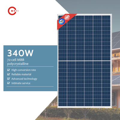 Панель солнечных батарей панелей солнечных батарей 340W Perc наивысшей мощности высокой эффективности половинная