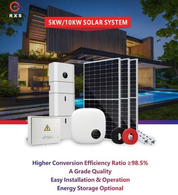 Анодированный сплав Alaminum с солнечной системы 5kw решетки для дома
